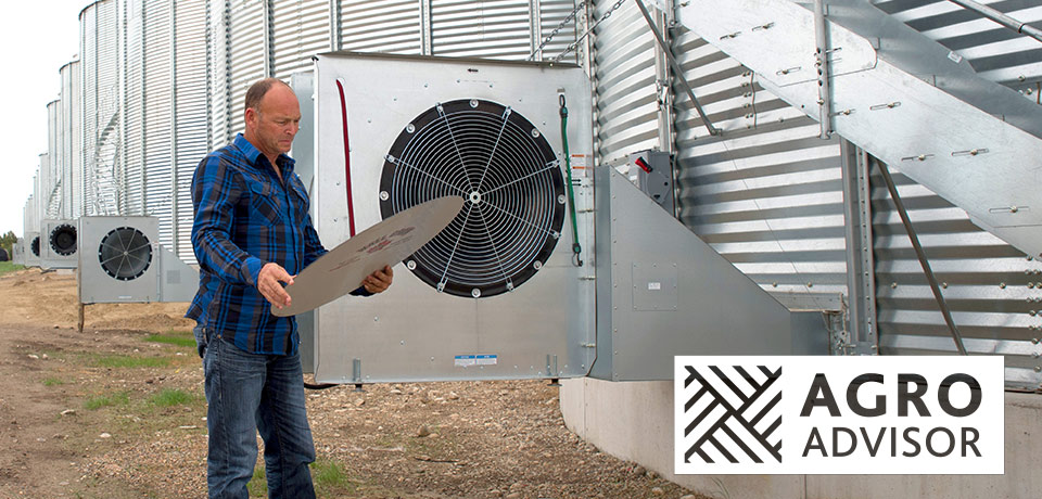 Grain drying: When do you bring the heat?